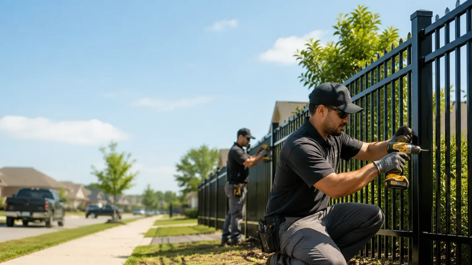 Metal Fence Installation in Nova, OH